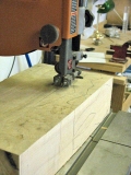 Bandsaw the pattern