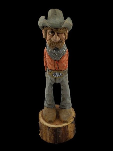 "TEX" Cowboy Caricature