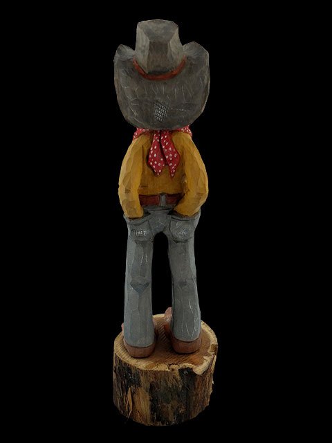 "Behind the Chutes" Cowboy Caricature